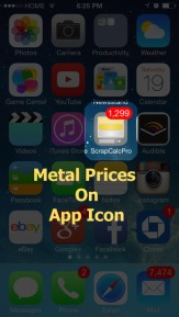 Metal Prices On App Icon